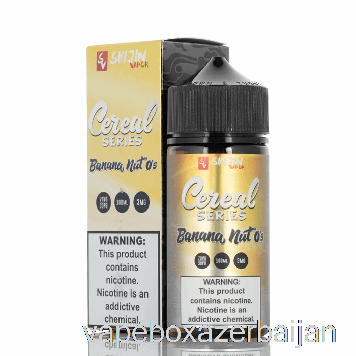 Vape Azerbaijan Banana Nut O's - Cereal Series - Shijin Vapor - 100mL 0mg